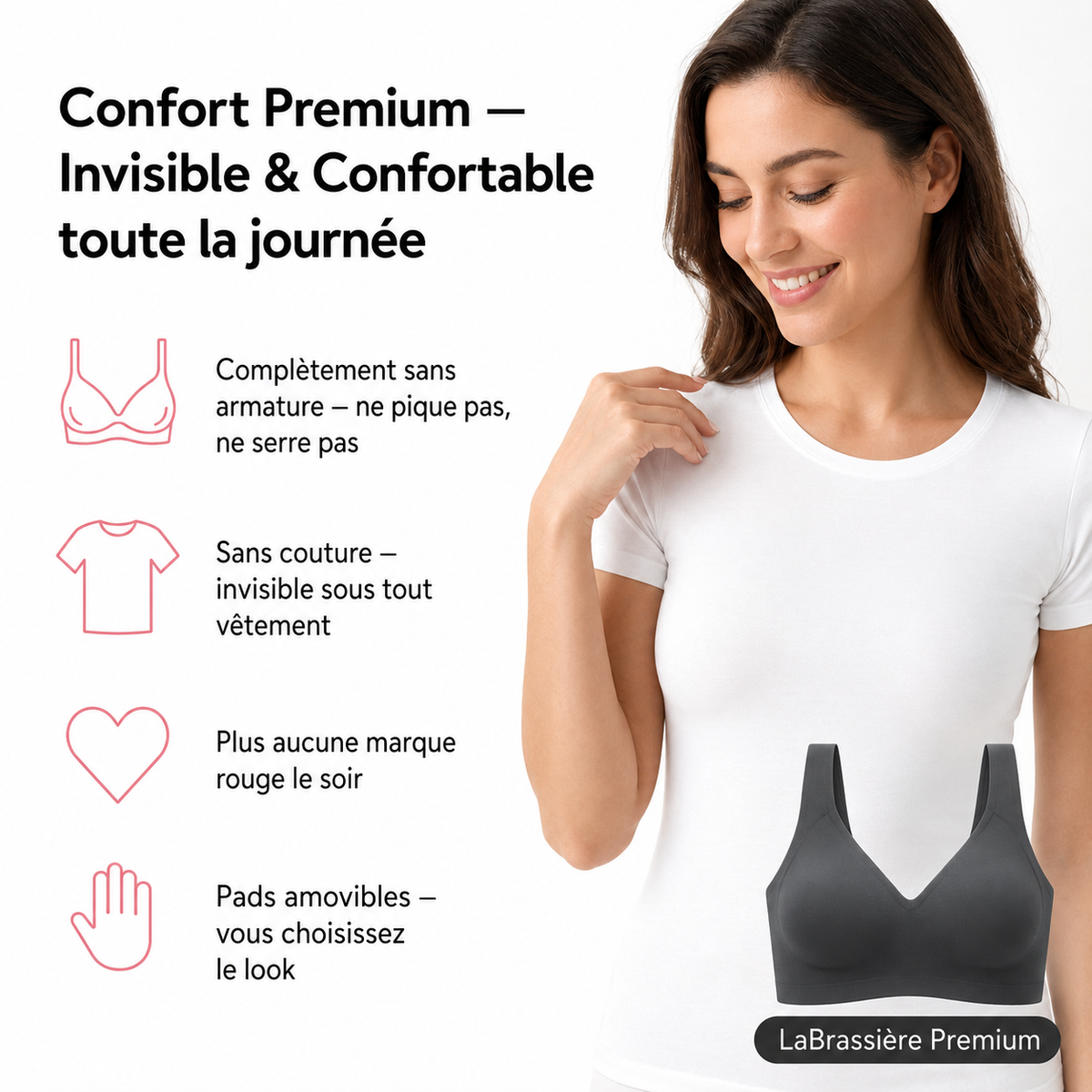 Brassière forte poitrine